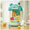 CUCUKAKA Claw Machine, Candy Crapper Maschine mit Licht und Musik,3 Tumbler-Spielzeug,20 Puppen,10 Gashapons, Süßigkeitenautomat Kinder Geschenke für Erwachsene,Kinds,Green