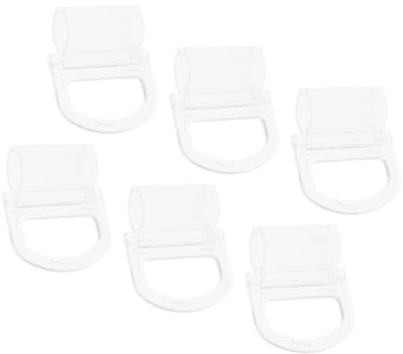 Warmhm 6pcs Roller Shade Handle for Blinds Window Blind Holders Easy Pull down for Rv Roller Shades