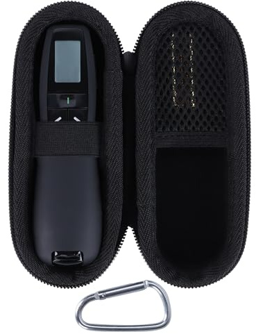 Peyyargo Schutzhülle für Logitech R800 Professional Presenter | Presenter Tasche, Harte Eva Aufbewahrung, Tragbare Hartschalen, Etui für Bluetooth PPT Presenter und Zubehör