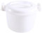 Sarngk Olla Arrocera para Microondas Recipiente Pequeño Multifunción para Almuerzo Olla para Microondas Utensilios de Cocina para Horno Microondas 17,5X21X14 Cm