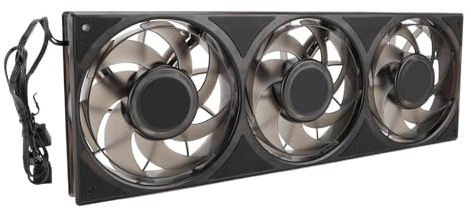 GOWENIC IT Box Fan, 5V Argb Magnetic Levitation MFDB Dynamic Pressure Pressure 360 ​​mm CPU CHELOER VAN 7 Vane/Wing Silme 2200 Rpm for the Water Cooling System (Black)