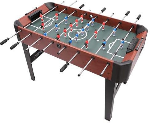 Tischkicker, Kickertisch, Tischfussball, TischfußBalltisch Mit Anzeigetafel, 8-Stangen-Design FüR Party Treffen Spielzimmer, 120 * 61 * 81Cm