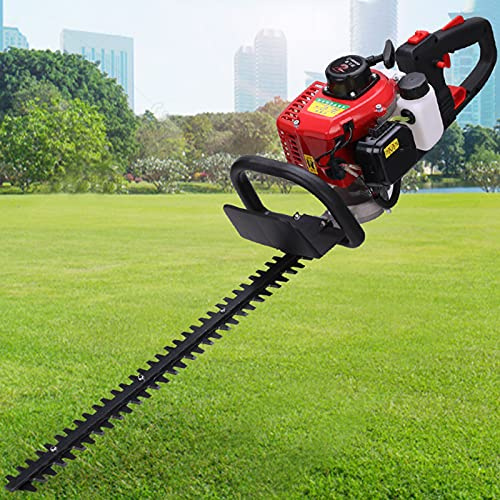 Gasbetriebene Heckenschere – Akku-Rasentrimmer mit Anti-Vibrationsgriff für Gewerbe- und Haushalts-Garten