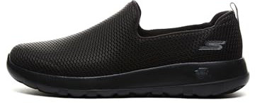 Skechers Go Walk MAX-Athletic Air Mesh Slip on Walking Shoe, Zapatillas para Caminar Hombre, Negro, 47 EU