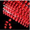 False Nail Tips Full Cover Short Fake Nails 120 Pcs Red Acrylic Gel Press on Nail