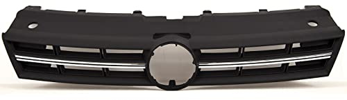 TVP Trade Vehicle Parts.co.uk Compatible With Front Main Grille With Chrome Moulding Vw Polo 2009-2014