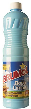 Brumol Fregasuelos Concentrado Ropa Limpia - Paquete de 15 x 1000 ml - Total: 15000 ml