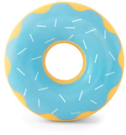 Zippy Paws ZP433 Tuff Donutz - Blueberry Hundespielzeug, 300 g