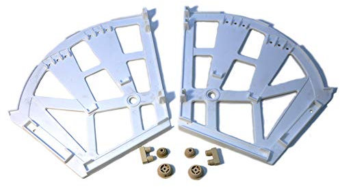 IHC Schuhschrankbeschlag Dreifach Dreh-Kippbeschlag für Schuhschrank Schließmechanismus