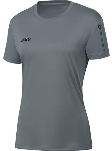 JAKO Damen Trikot Team Damen (Kurzarm), Steingrau, 40