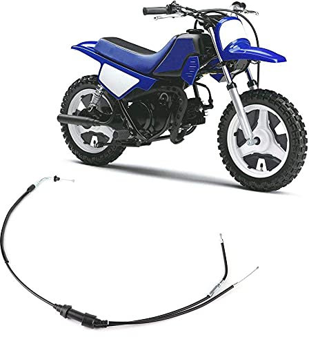 94cm/37in Motorcycle Throttle Cable Fits for PW 50 PW50 1981-2009, Throttle Accelerator Line Wire Replacement MCB15