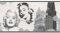 Marilyn Monroe Style Wallpaper Border White Black Silver New York