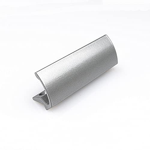 FELGNER Balkontürgriff 0047 Türgriff für Balkon und Terrasse Außen-Montage Ziehgriff Balkongriff zum ziehen wetterbeständig Schrauben - F9 Aluminium Stahl