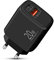 Cargador USB C LUOSIKE, Enchufe Carga Rápida con 2 Puertos (PD y QC), Adaptador Corriente USB Tipo C 20W para iPhone 16/15/14/13/12/11/XS/XR/X/8/SE/16e, Samsung S25/S24/S23/S22, Google Pixel 9/8/7