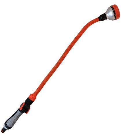 Venteo - Pistola de riego flexible con 8 modos de pulverización, variación de potencia, punta universal