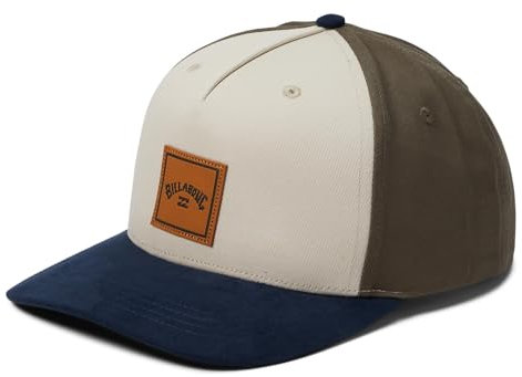 Billabong Herren Stacked Snapback Cap Vintage Khaki, Vintage Khaki, Einheitsgröße