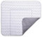 BONKY® Wickelauflage 85x72 cm - aus hautfreundlicher Baumwolle - Wickelunterlage mit rutschfeste Unterseite - Baby Wickeltischauflage - Mega weich und angenehm - Made in EU - Muschel