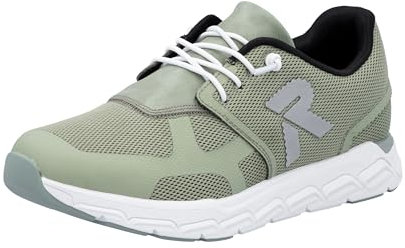 Rieker Damen Schnürhalbschuh in grün - Gr. 42