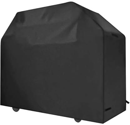 NUZAMAS Housse de Barbecue imperméable et résistante - Grande Housse de Barbecue d'extérieur - 80 x 66 x 100 cm - Coupe-Vent et indéchirable