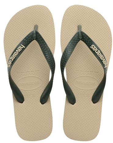 Havaianas - Top Logo Pop Up, Stylish, Comfortable and Versatile Flip-Flops, Based on the Top Model, Bold Logo Straps, Non-Slip Sole, Adults Unisex