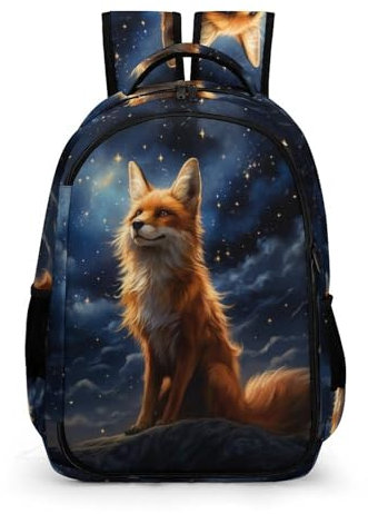 TPISLI Ranzen Mädchen 5 Klasse Fuchs Schulranzen Mädchen 4. Klasse Schulranzen Mädchen 1. Klasse Animal Fuchs Leichter Reise Outdoor Freizeit