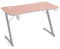 AMS-GAMING Bureau Gamer DESK120Z-PINK avec Finition Rose - Largeur 1m20 - Style Carbone - Porte gobelet & Casque