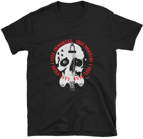 HYEWOI Axe Victim - Be-Bop Deluxe -imited Edition Black Tribute t-Shirt. BlackBlackXL