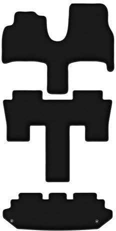 Filz-Fußmatten passend für Peugeot 807 2002-2014, Schwarz, Basic