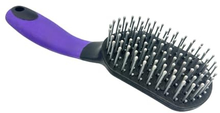 A Horse JA2004 Brosse pour crinière et queue de cheval Violet Noir