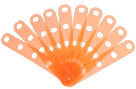 Beaupretty 20Stücke Silikonbänder für Lockenwickler Haargummis für Dauerwellen für Friseursalons für Flache und Spiralförmige Locken