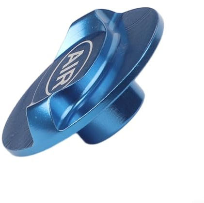 Besttoolifes Aluminiumlegierung für Federgabel, Luftventil, vorne für dauerhafte, einfache Kappe, Fuchs, Ersatz-Gasabdeckung für Mountain (blau)