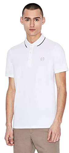 Armani Exchange Herren Slim Fit Stretch Cotton Jersey Polo Polohemd