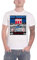 Dead Kennedys T Shirt California Uber Alles Band Logo Nue offiziell Herren Weiß M