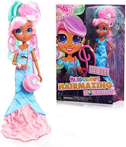 Hairdorables Hairmazing Prom Perfect Fashion Dolls, Dee Dee