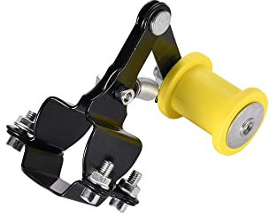 WOOSTAR Moto Tendeur de Chaîne Remplacement pour Dirt Bike Pit Bike Chopper Go Kart Noir
