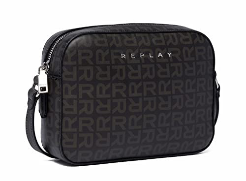 REPLAY Damen FW3334 Handtasche, 098 Black