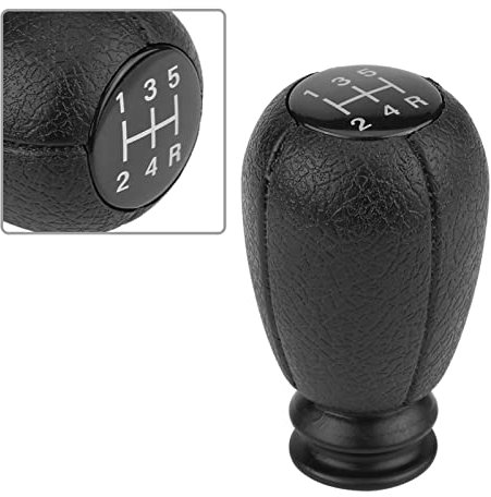 Rankomu Perilla de Cambio de Marchas, 5 Velocidades Pomo de Cambio de Marchas Palanca de Cambios para Peugeot 207 Saxo Xsara Xantia C2 C3 C4