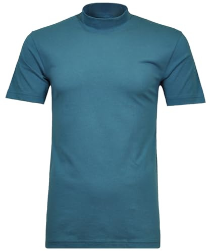 RAGMAN Herren Stehkragenshirt Kurzarm