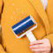 Abwaschbare Fusselrolle Wiederverwendbare Fussel und Tierhaarrolle, Lint Fussel Sticky Roller Portable Haarentferner, Stoffreinigung, Waschbar Wiederverwendbare Flusenwalze für (Blue, One Size)