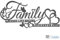 Family Schmetterling Metallwandkunst Wortschild Wanddekoration,Family Where Life Begins Love Never Ends Eisenbuchstaben Wandbehang Heimdekoration, Buchstaben Eisen Wandkunst für Zuhause Wohnzimmer (A)