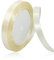 Creme 10mm Breit Satinbands, 22 Meters Schleifenband, Geschenkband für Geschenkverpackungen, DIY Handwerk, Blumensträuße, Nähprojekte, Schleifenherstellung, Geburtstags- und Hochzeitsdekorationen