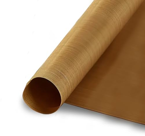 Uadme PTFE Teflonfolie für Wärmepresse, Teflonfolie Dauerbackfolie Backpapier Wiederverwendbar PTFE, Transfer Blatt, für Cricut Iron HTV, Vinyl, Sublimation, Backen und Basteln (30x100cm 1 Packung)