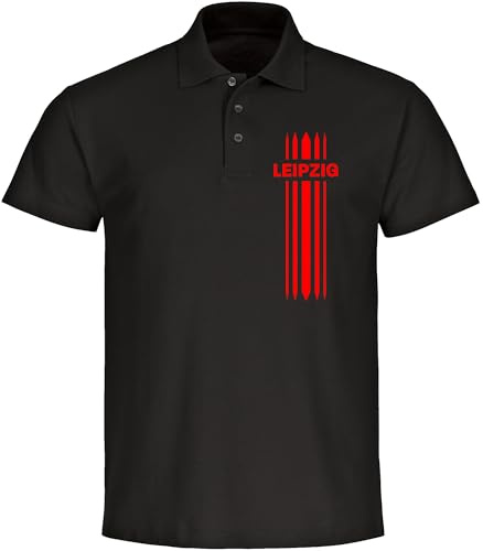 multifanshop Poloshirt - Leipzig - Streifen