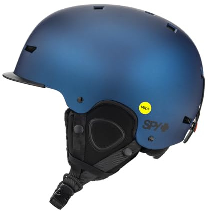 SPY+ - Galactic MIPS, Chrome Blue, No Lens Reference, Medium, Snow Helmets, Unisex, Adult