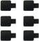 Leather Pen Loop,6 PCS Self Adhesive Pen Holder Pen Loop with Elastic Insertion Pen Loop Black Pen Loop Stylish Secure Pen Loop for Notebooks Diaries Tablets Calendars Planner