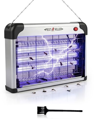 Piège à Mouches Électrique 30 W, Lampe Anti Moustique 3500V, Piège à Mouches UV Haute Puissance, Lumière Durable à Faible Consommation, Idéale pour la Maison, la Cuisine, Les Restaurants