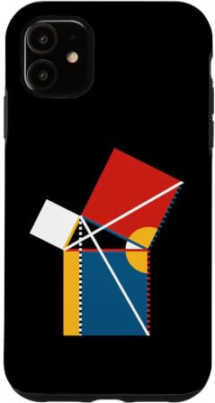 Hülle für iPhone 11 Nerdy Byrne's Pythagorean Theorem Geometrie Math Teacher Wt