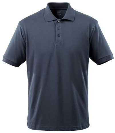 Mascot 51587-969-010-M Polo-Shirt Bandol Größe in schwarz/blau, M