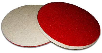 Polierscheiben Filzscheiben Schleifscheiben 125 mm Polierdisc Filz 10x