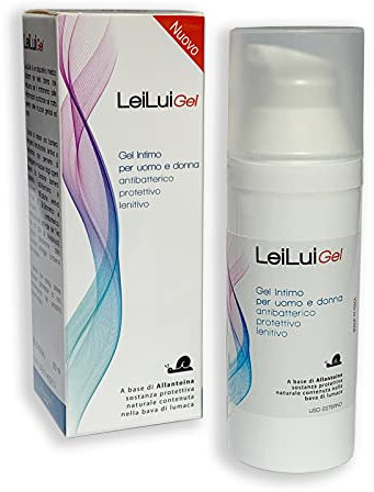 LeiLui Gel contra la candidiasis genital 50 ml: gel desinfectante antibacteriano para una higiene íntima, efectivo para la picazón íntima, sequedad vaginal, fisuras anales